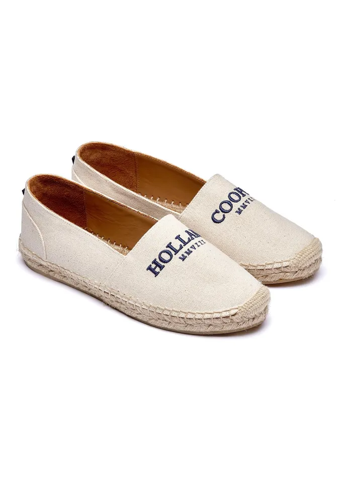 Holland Cooper Riviera Espadrille Natural Women Espadrilles