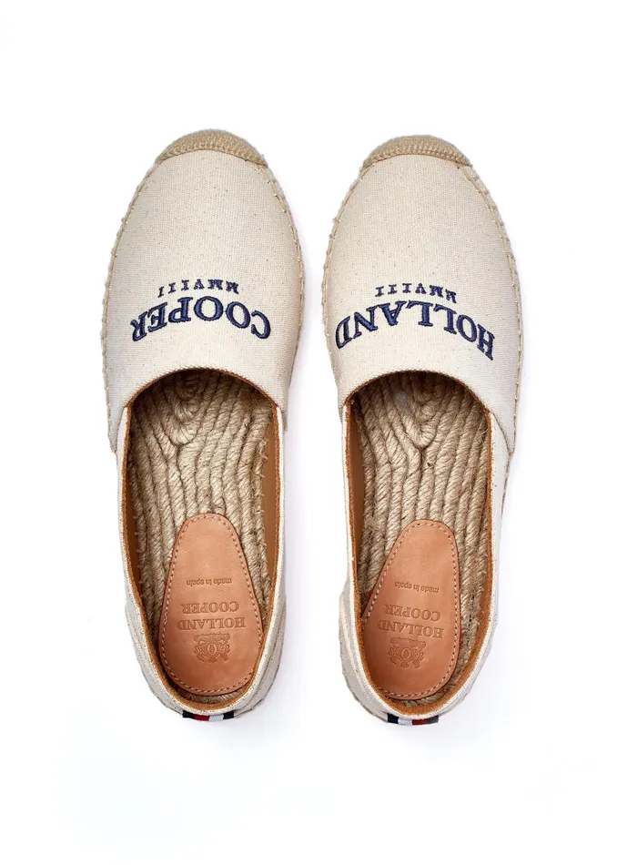 Holland Cooper Riviera Espadrille Natural Women Espadrilles