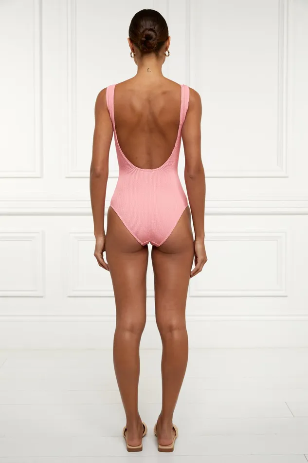 Holland Cooper Swimsuit Soft Coral Women Swimwear