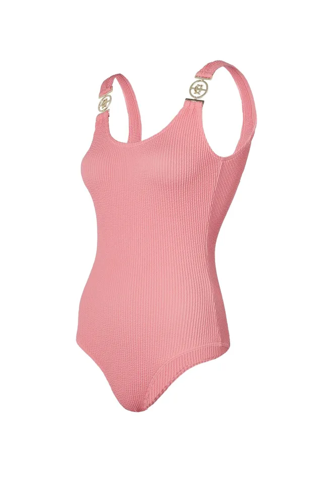 Holland Cooper Swimsuit Soft Coral Women Swimwear