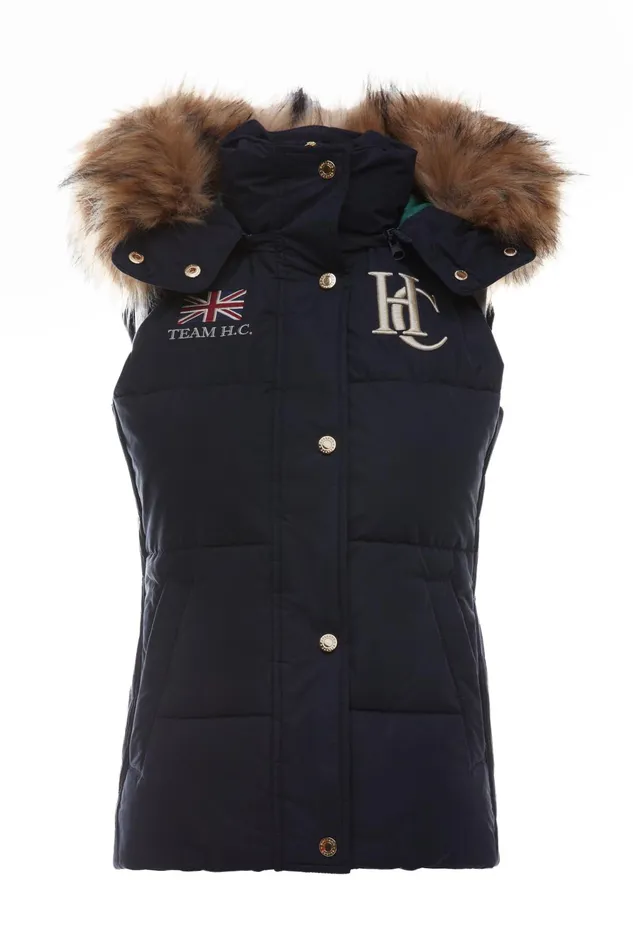 Holland Cooper Team Gilet Ink Navy Women Gilets