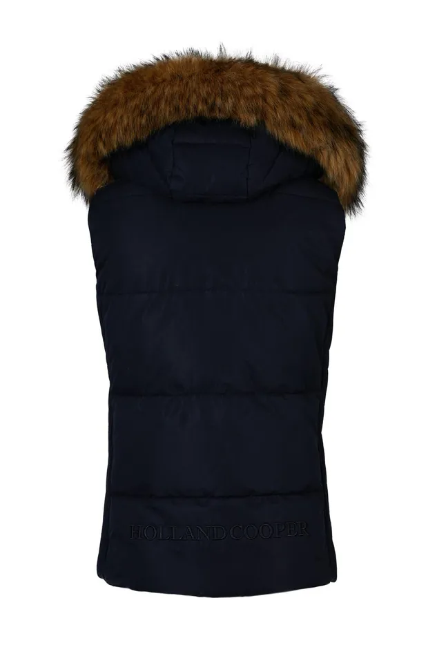 Holland Cooper Team Gilet Ink Navy Women Gilets