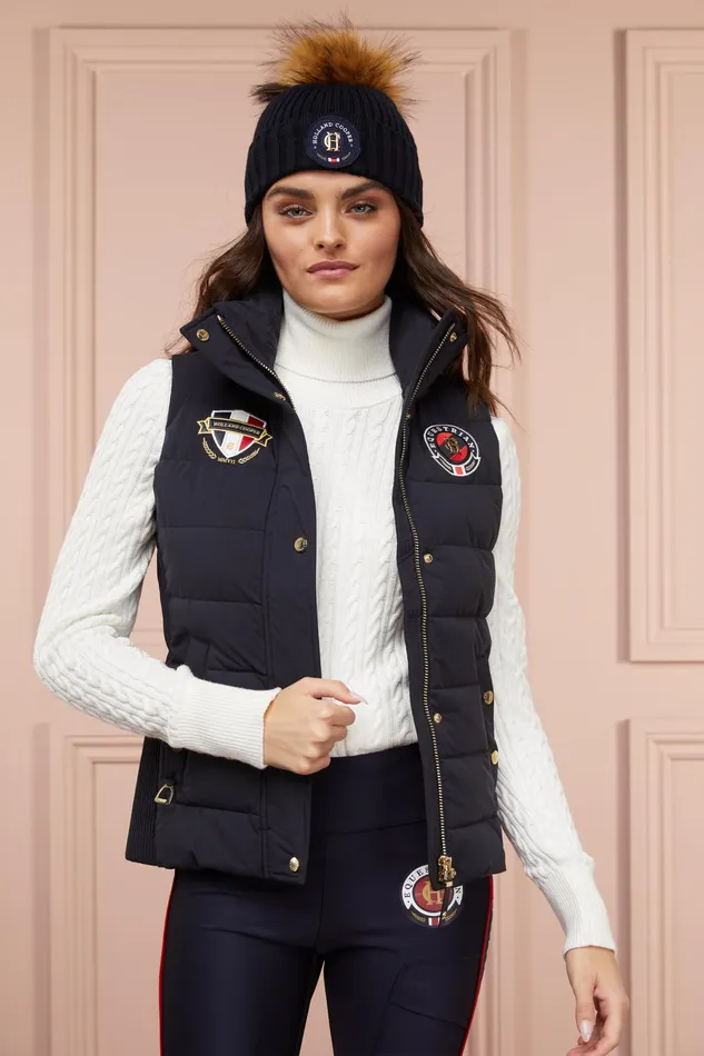 Holland Cooper Team HC Gilet Ink Navy Women Gilets Holland Cooper Team HC Gilet Ink Navy Women Gilets