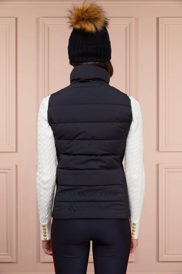 Holland Cooper Team HC Gilet Ink Navy Women Gilets Holland Cooper Team HC Gilet Ink Navy Women Gilets