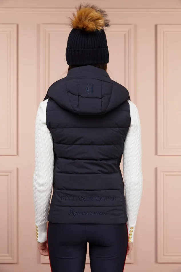 Holland Cooper Team HC Gilet Ink Navy Women Gilets Holland Cooper Team HC Gilet Ink Navy Women Gilets