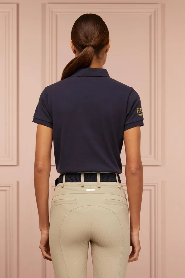Holland Cooper Team Polo Shirt Ink Navy Women Polo Shirts Holland Cooper Team Polo Shirt Ink Navy Women Polo Shirts