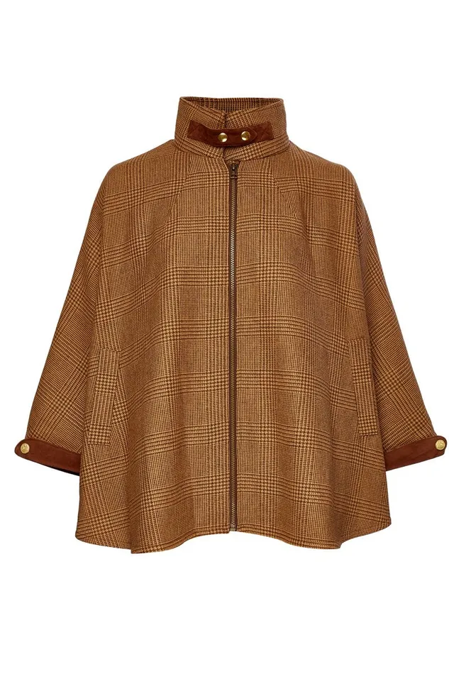 Holland Cooper The Classic Cape Tawny Women Capes