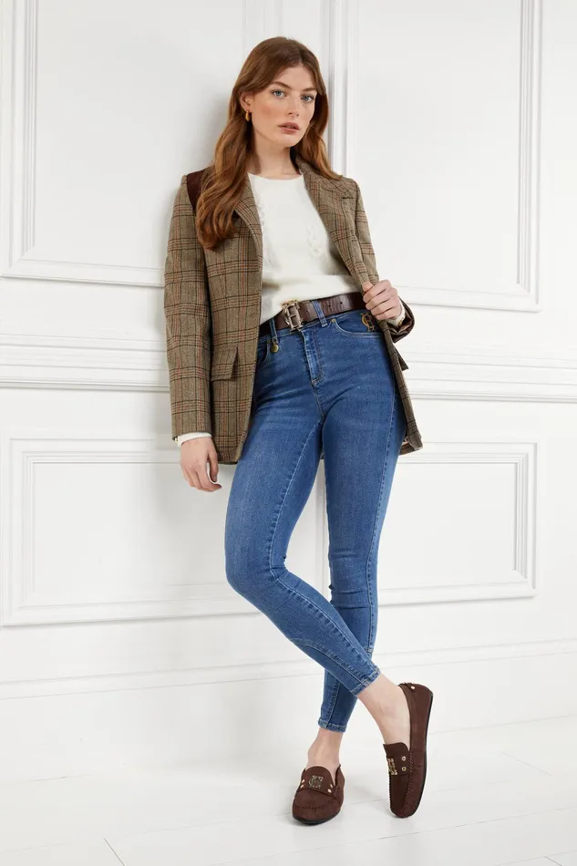 Holland Cooper The Driving Loafer Chocolate Women Loafers Holland Cooper The Driving Loafer Chocolate Women Loafers
