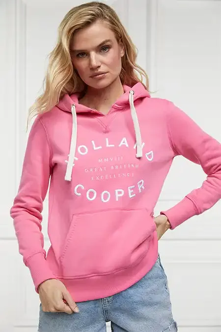 Holland Cooper Varsity Hoodie Peony Pink Women Hoodies Holland Cooper Varsity Hoodie Peony Pink Women Hoodies