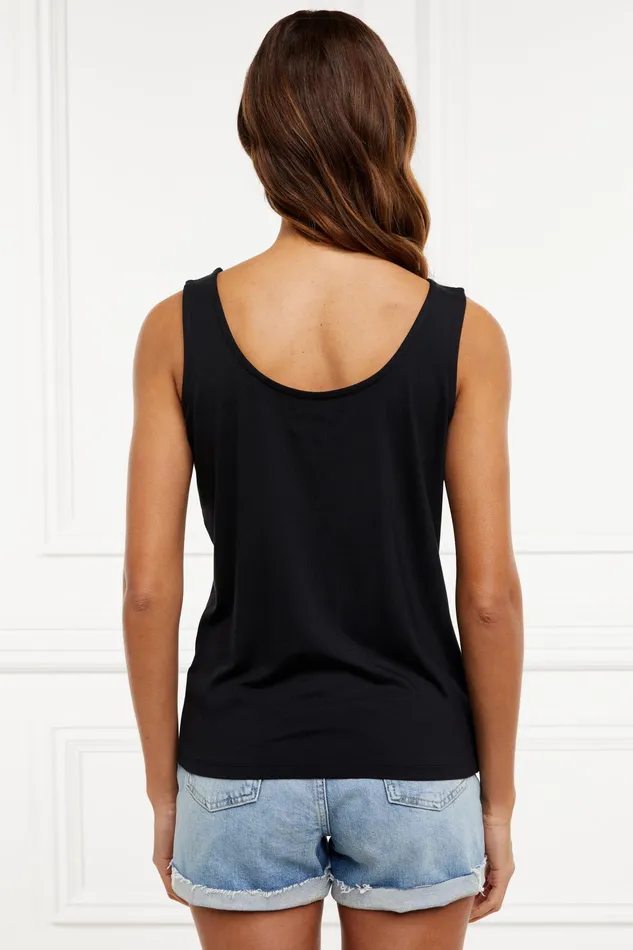Holland Cooper Vest Black Women Tops Holland Cooper Vest Black Women Tops