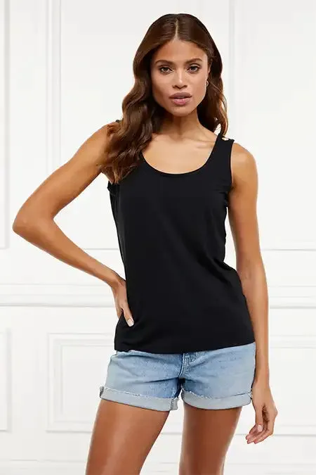 Holland Cooper Vest Black Women Tops Holland Cooper Vest Black Women Tops