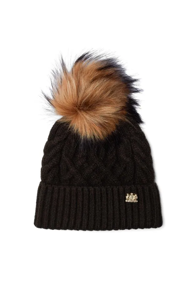 Holland Cooper Windsor Bobble Hat Women Hats and Headbands