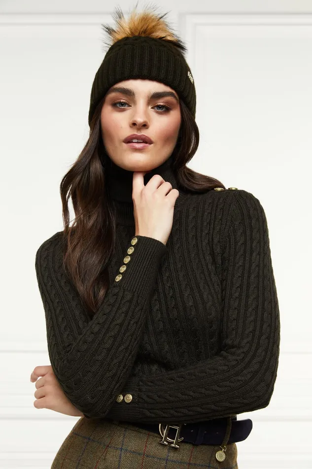 Holland Cooper Windsor Bobble Hat Women Hats and Headbands Holland Cooper Windsor Bobble Hat Women Hats and Headbands