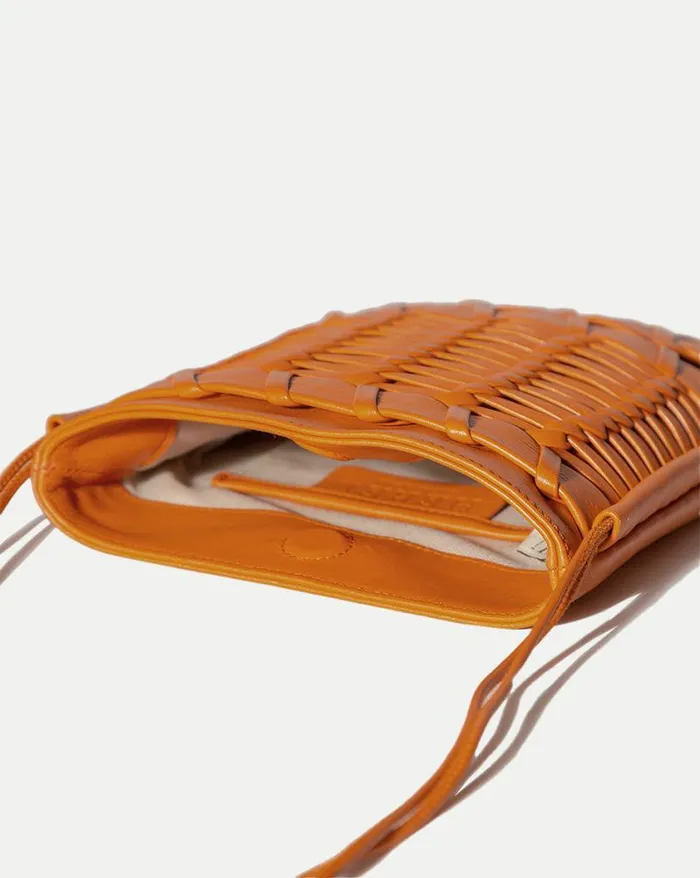 Home and Accessories Shop Veronica Beard Orange Trena Crossbody Bag Orange