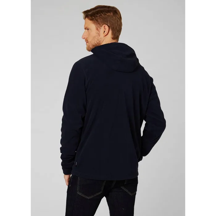 Hoodies and Sweatshirts Men Helly Hansen DAYBREAKER HOODED FLEECE JACKET 597 Navy