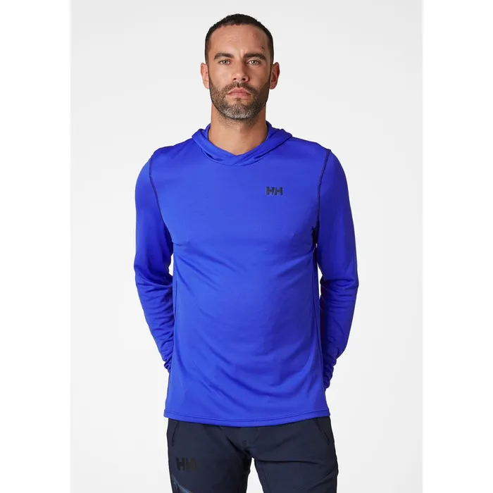 Hoodies and Sweatshirts Men Helly Hansen HH LIFA ACTIVE SOLEN HOODIE 514 Royal Blue