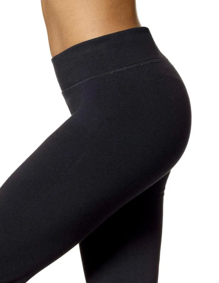 Hue Blackout Cotton Jazz Pant Black Women Trousers