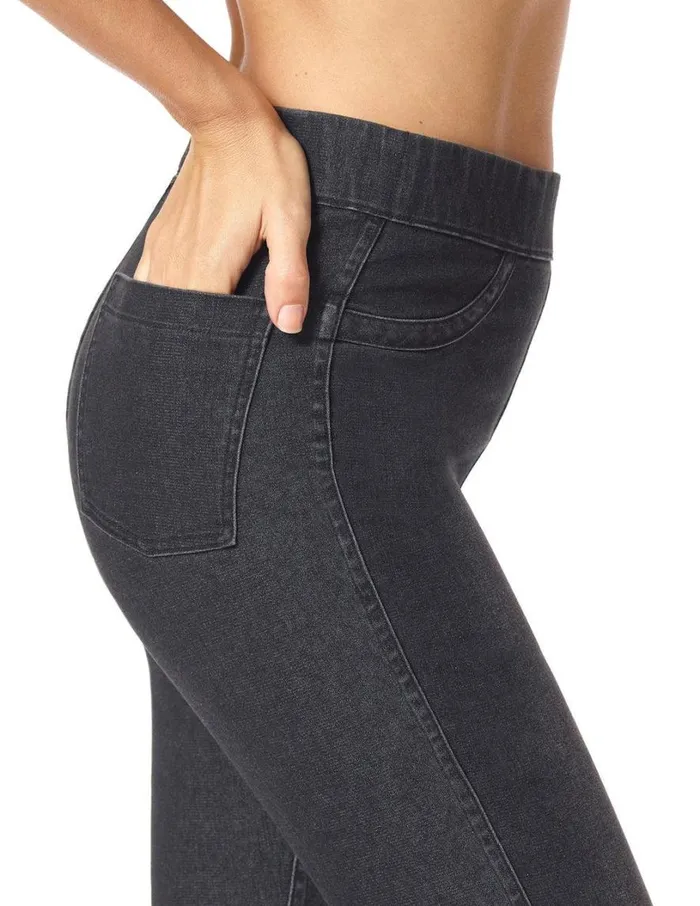 Hue Camo Reversible Denim High Rise Leggings Camo Women Skinny