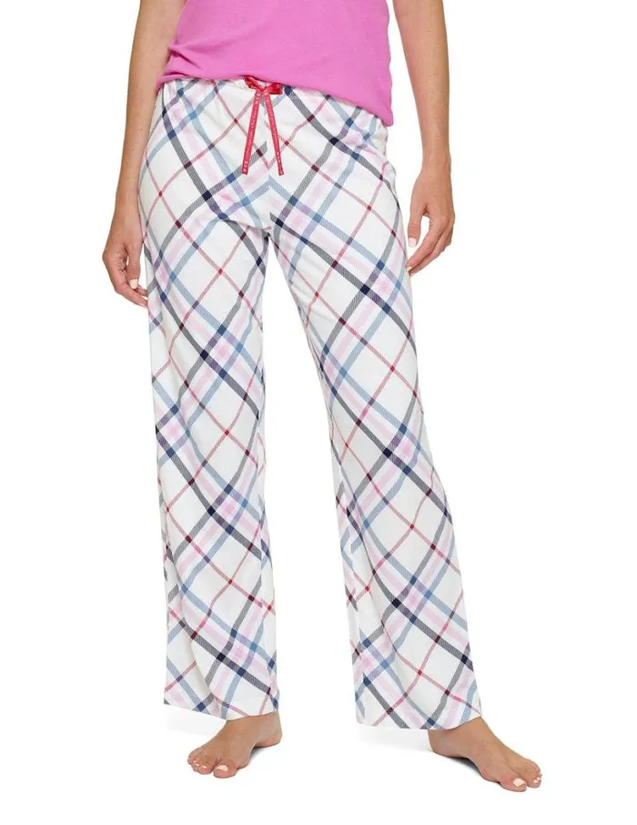 Hue Forever And A Say PJ Pant Cannoli Cream Women Bottoms