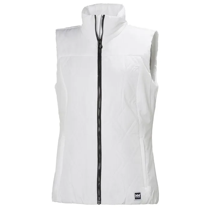 Insulated Jackets Women Helly Hansen W CREW INSULATOR VEST 001 White