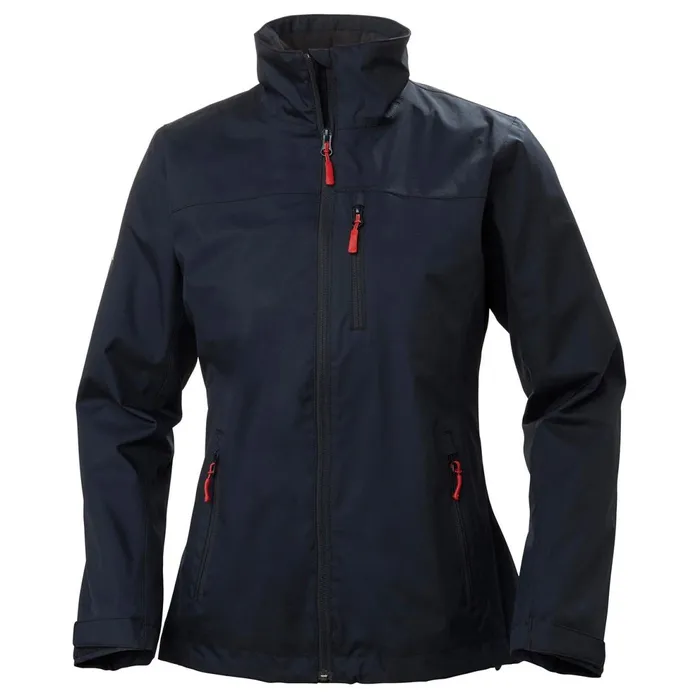 Insulated Jackets Women Helly Hansen W TEAM CREW MIDLAYER JACKET 597 Navy