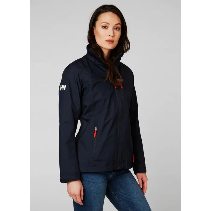 Insulated Jackets Women Helly Hansen W TEAM CREW MIDLAYER JACKET 597 Navy
