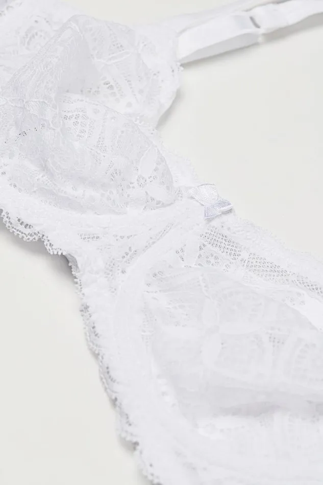 Intimissimi Balconette Women Daniela Balconette Bra In Lace White 001 8211 White
