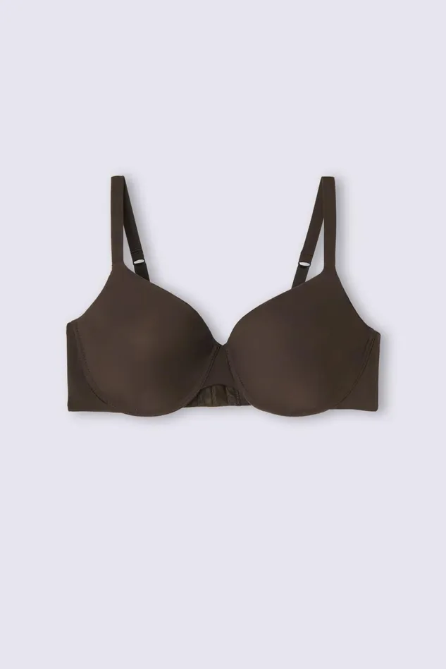 Intimissimi Balconette Women Francesca Ultimate TShirt Balconette Bra Brown 705j 8211 Mocha Moka Brown