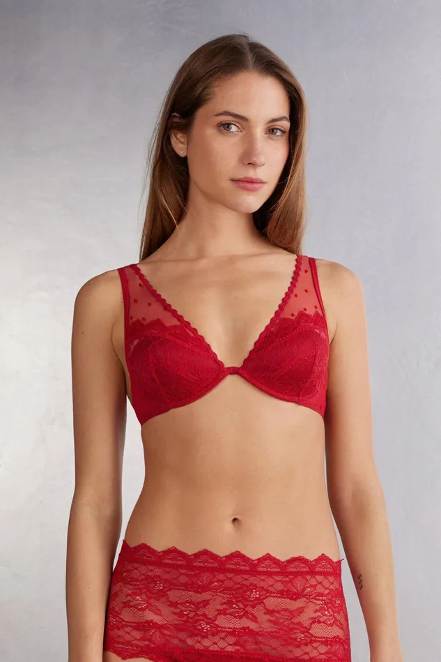Intimissimi Balconette Women Winter Of Love Elena Balconette Bra Red 9888 8211 Candy Apple Red Intimissimi Balconette Women Winter Of Love Elena Balconette Bra Red 9888 8211 Candy Apple Red