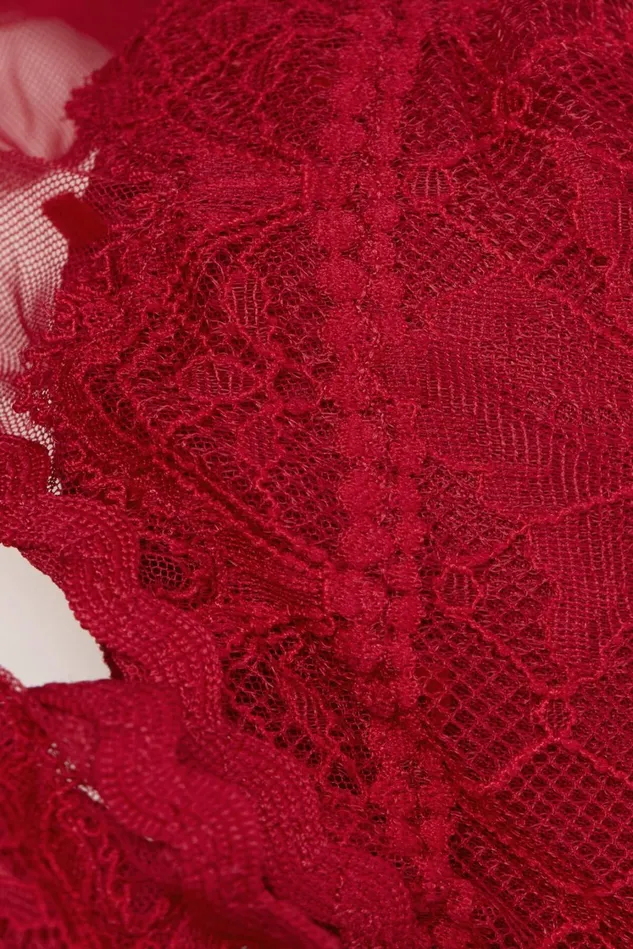 Intimissimi Balconette Women Winter Of Love Elena Balconette Bra Red 9888 8211 Candy Apple Red