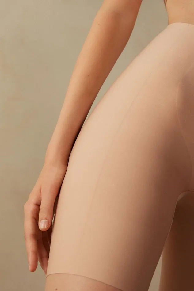 Intimissimi Boyshorts and Hipsters Women RawCut Microfiber Shorts Natural 044 8211 Honey Soft Beige