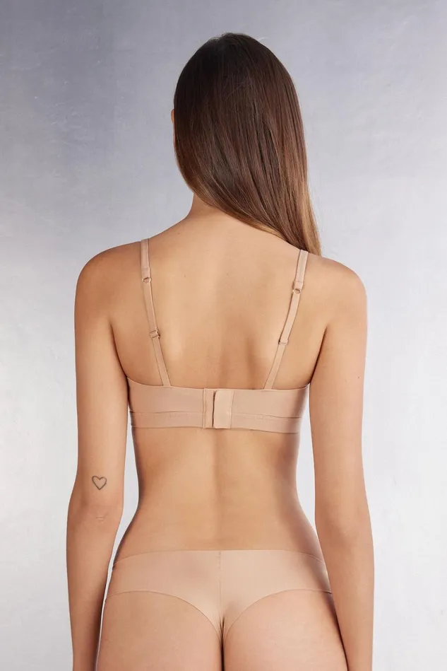 Intimissimi Bralette Women Erica Superior Comfort Bra Top 044 8211 Honey Soft Beige