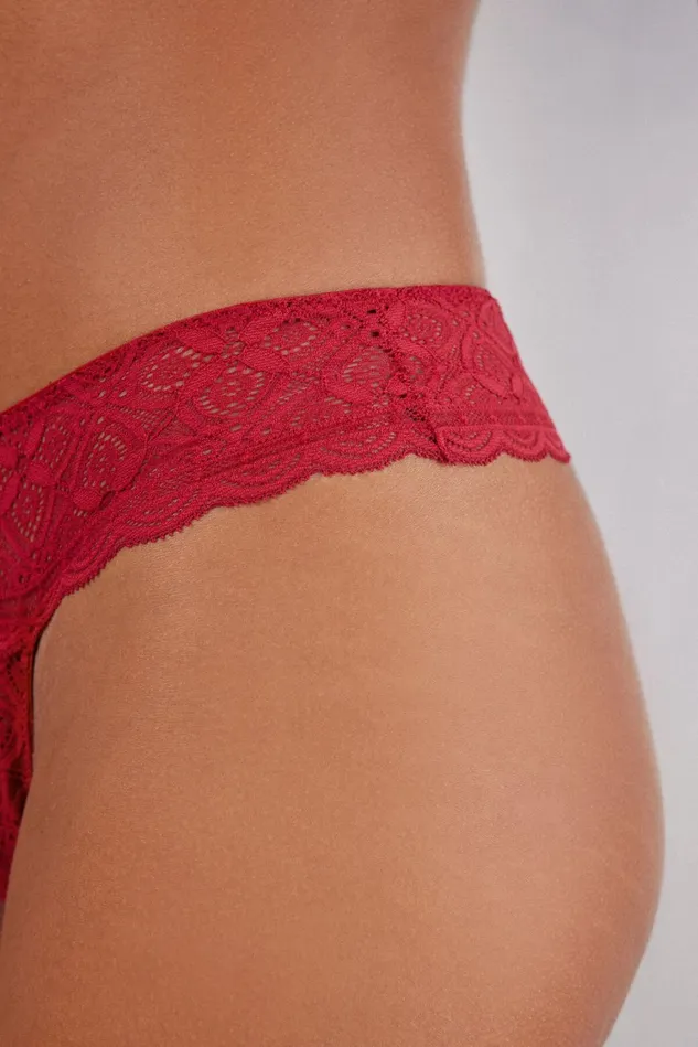 Intimissimi Brazilian Cut Women Lace Brazilian Red 1473 8211 Rosso