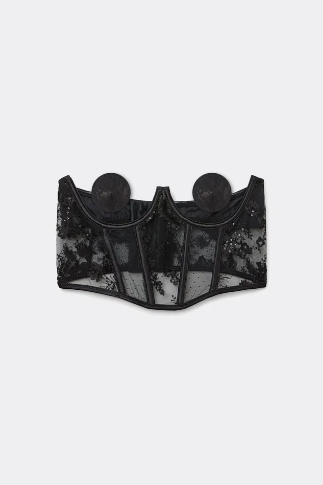 Intimissimi Bustiers Corsets Women Couture De Nuit Bustier Black 019 8211 Black