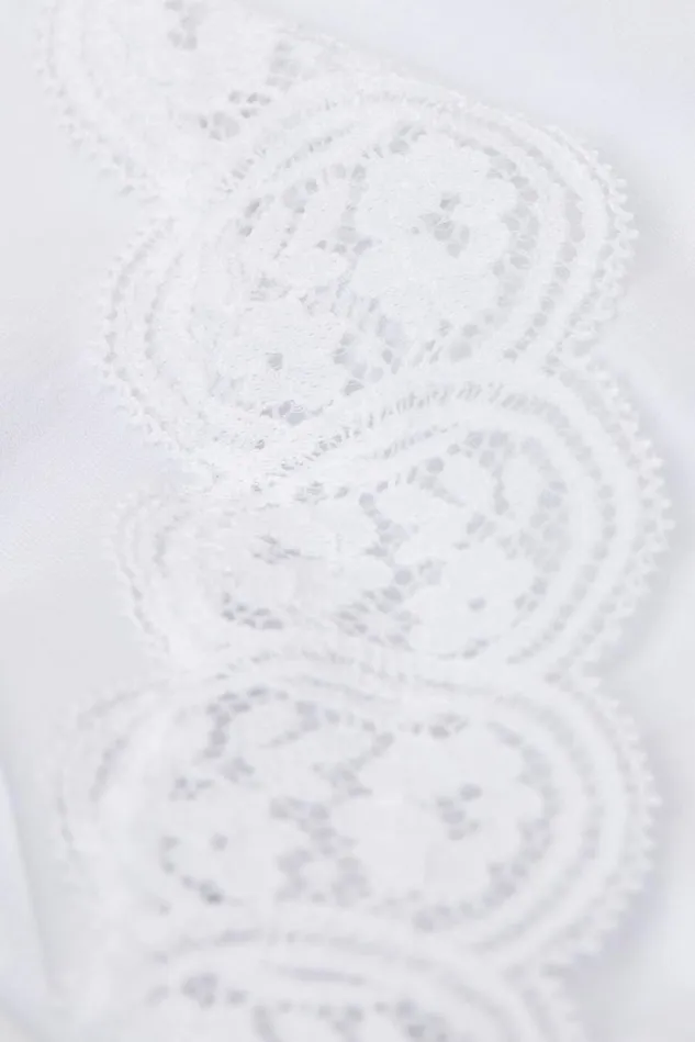 Intimissimi HighWaisted Briefs Women Flower Paisley Cotton Panties White 001 8211 White