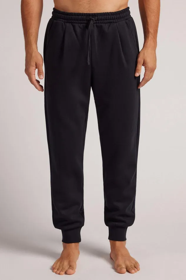 Intimissimi Pants Men Brushed Sweatpants Black 019 8211 Black