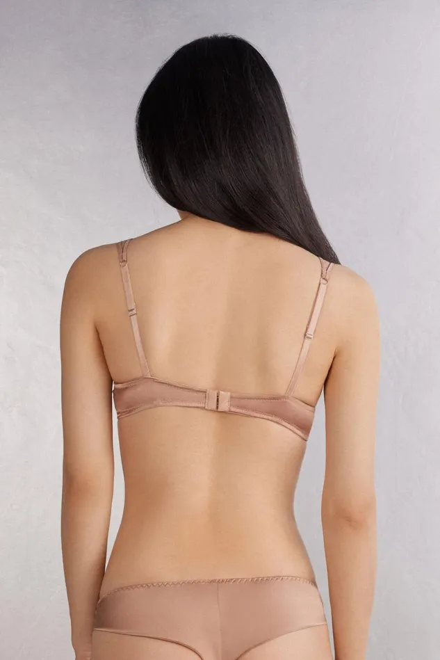 Intimissimi PushUp Super PushUp Women Simona Super PushUp Bra In Silk Natural 163i 8211 Satin Pink