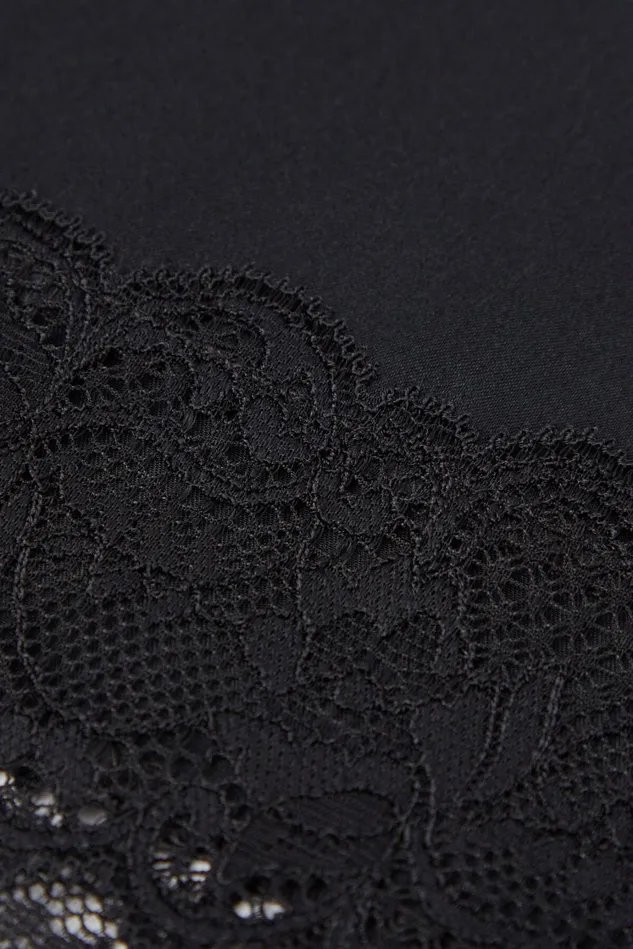 Intimissimi Short Pajamas Women Silk Shorts Black 019 8211 Black