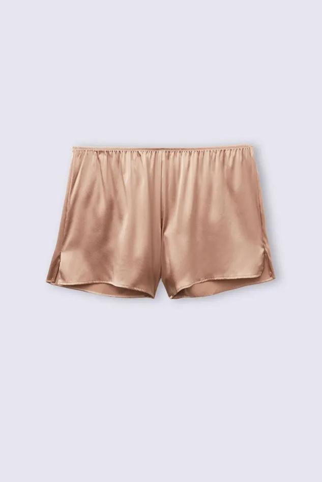 Intimissimi Short Pajamas Women Silk Shorts Natural 163i 8211 Satin Pink