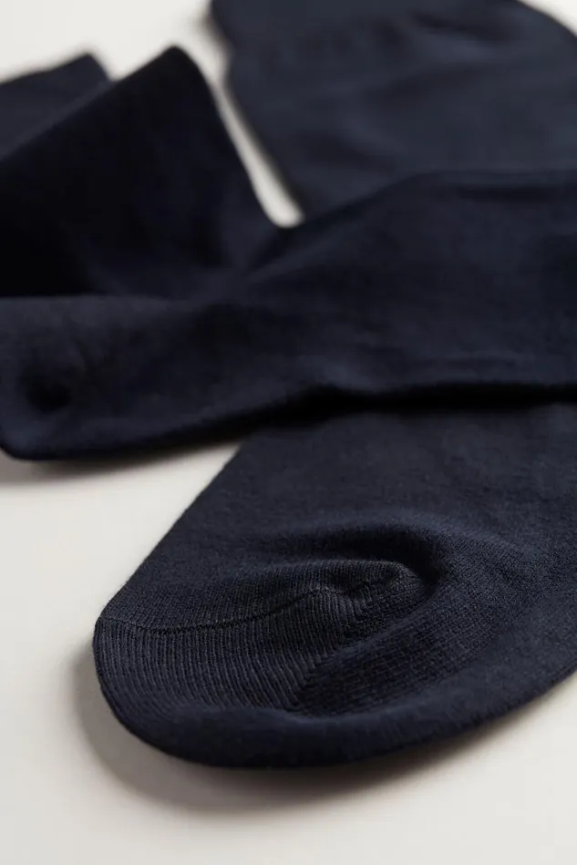 Intimissimi Short Socks Men Short Warm Cotton Socks Blue 016 8211 Blue