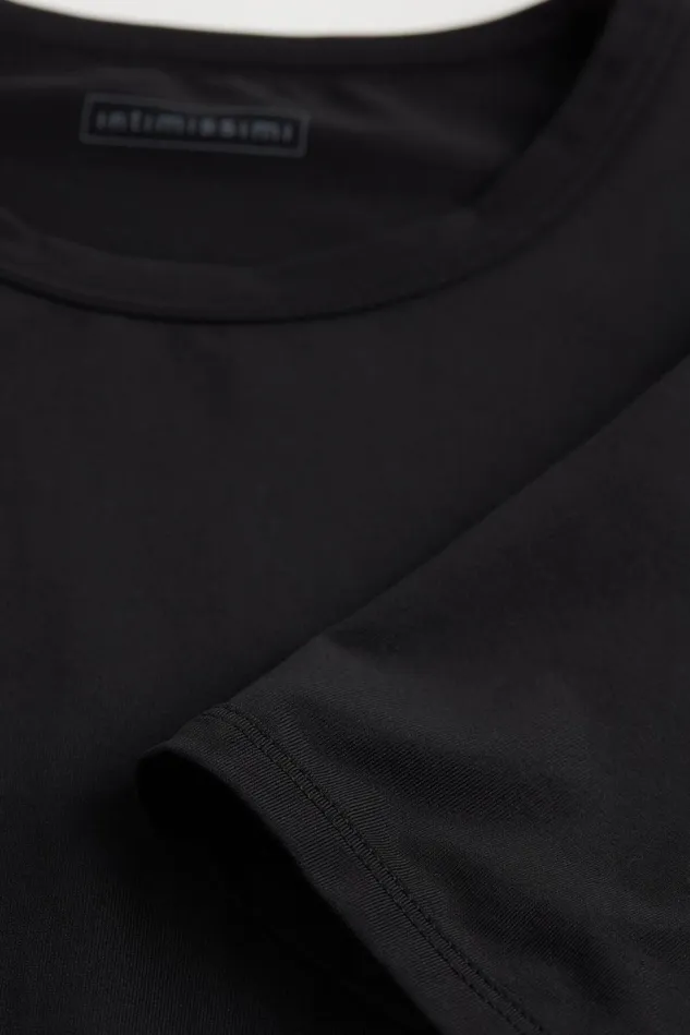 Intimissimi TShirts Polos Men Microfiber TShirt Black 019 8211 Black