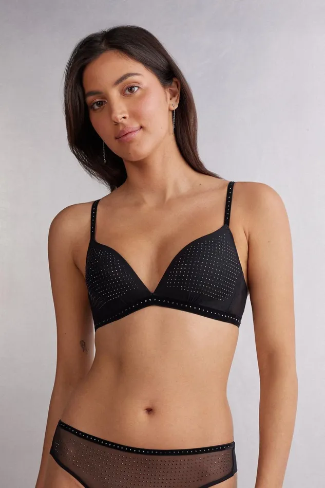 Intimissimi Triangle Women After Midnight Tiziana Triangle Bra Black 019 8211 Black Intimissimi Triangle Women After Midnight Tiziana Triangle Bra Black 019 8211 Black