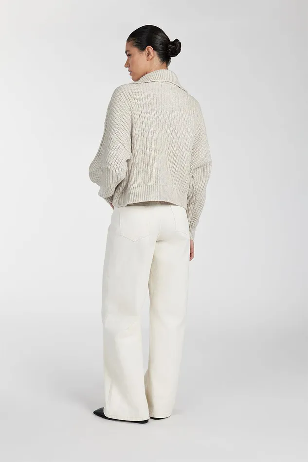 ISSY OAT MARLE WOOL BLEND JUMPER Women DISSH Sweaters