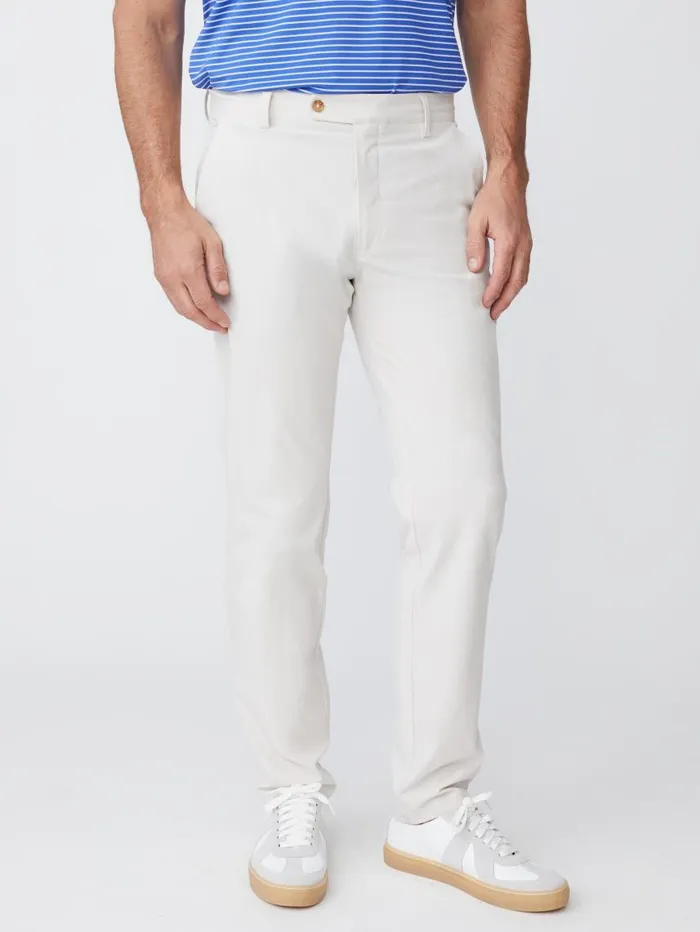 JMcLaughlin Akin Performance Pants Stone Men Pants