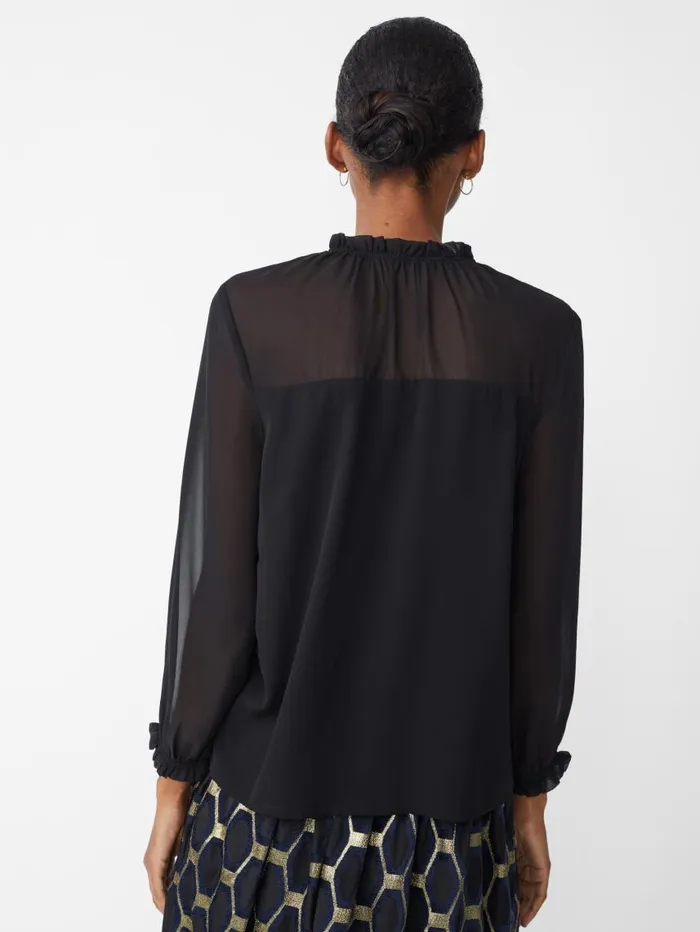 JMcLaughlin Clelia Blouse Black Women Shirts and Tops JMcLaughlin Clelia Blouse Black Women Shirts and Tops