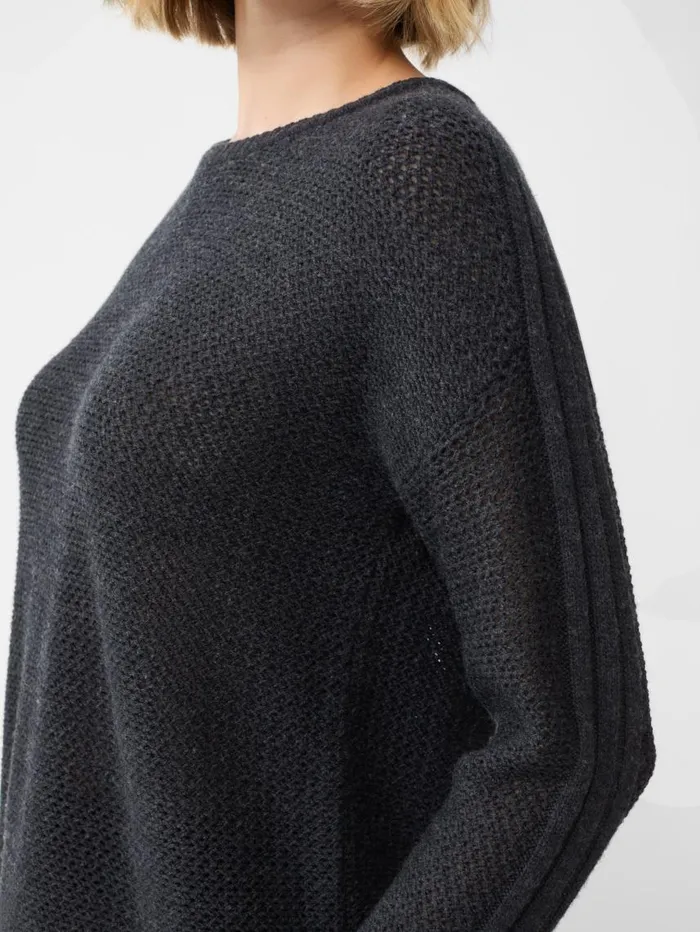 JMcLaughlin Elodie Sweater Charcoal Women Sweaters JMcLaughlin Elodie Sweater Charcoal Women Sweaters