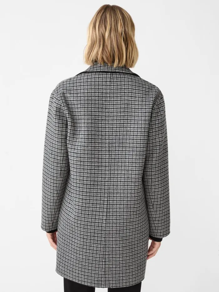 JMcLaughlin Frade Reversible Wool Coat In Houndstooth Blackcharcoalgray Women Jackets and Outerwear JMcLaughlin Frade Reversible Wool Coat In Houndstooth Blackcharcoalgray Women Jackets and Outerwear