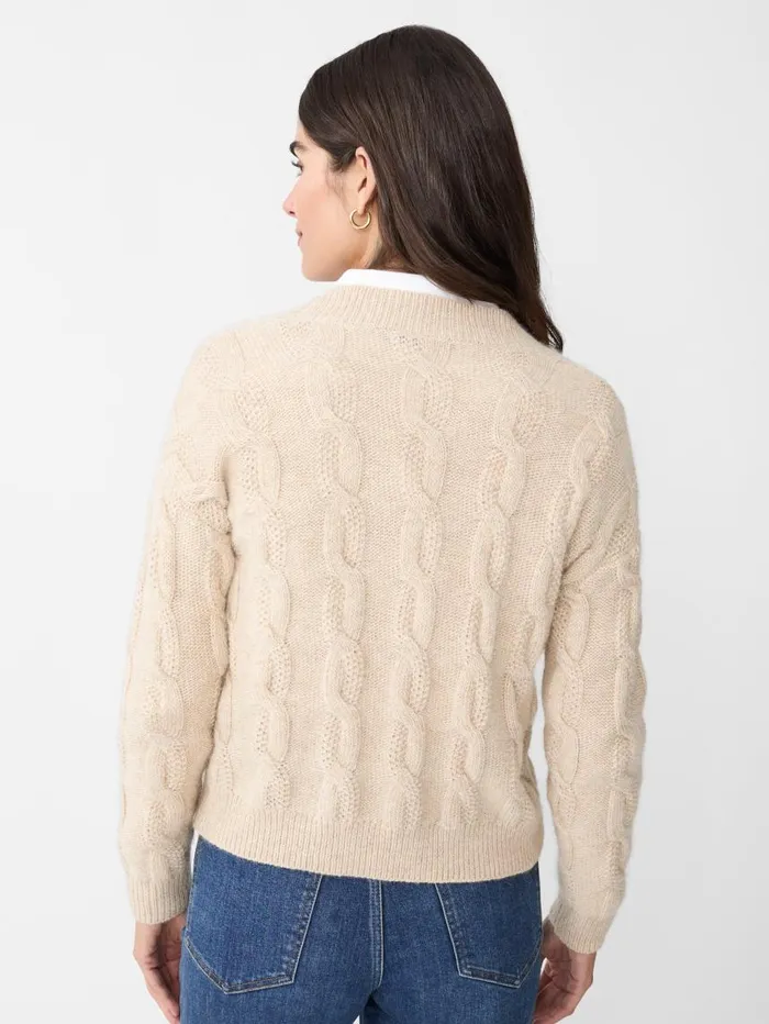 JMcLaughlin Gayle Cardigan Heather Oatmeal Women Sweaters JMcLaughlin Gayle Cardigan Heather Oatmeal Women Sweaters