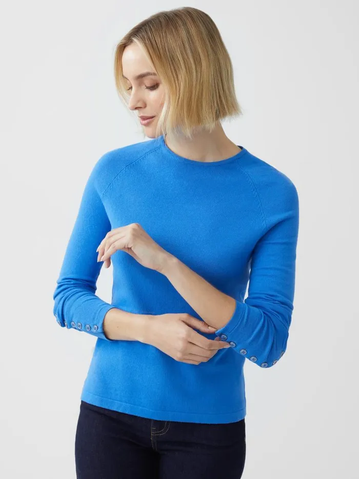 JMcLaughlin Jamey Sweater Jmc Blue Women Sweaters JMcLaughlin Jamey Sweater Jmc Blue Women Sweaters