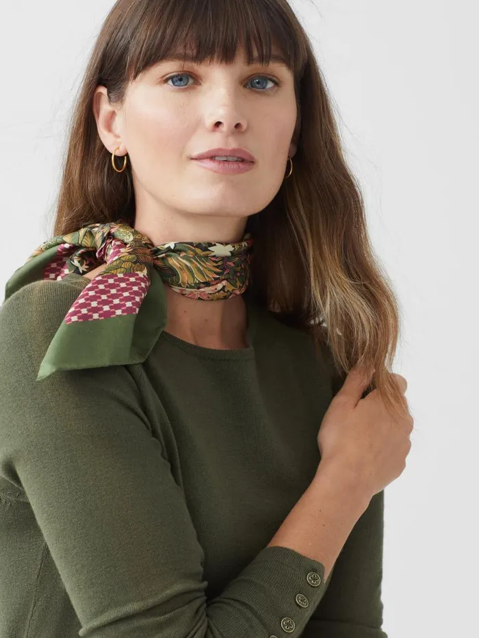 JMcLaughlin Jamey Sweater Olive Green Women Sweaters JMcLaughlin Jamey Sweater Olive Green Women Sweaters